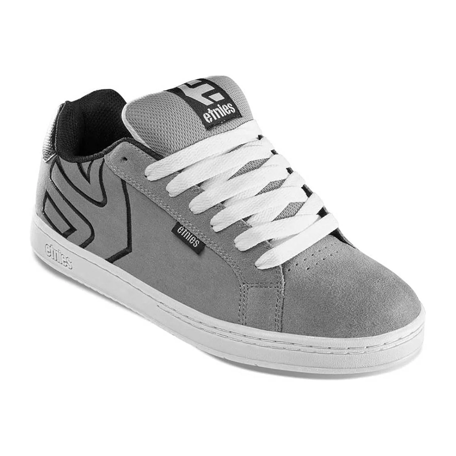 Etnies Skateboard Shoes Fader Light Grey/Black - Image 4