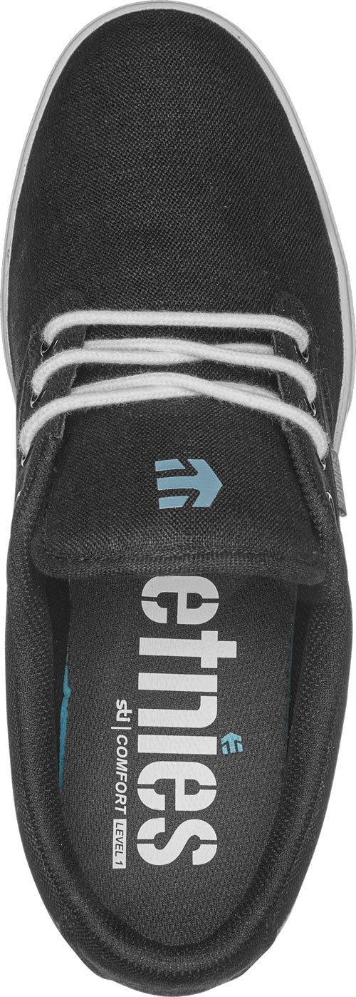 Etnies Skateboard Shoes Jameson 2 Eco Black/Blue/Black - Image 4