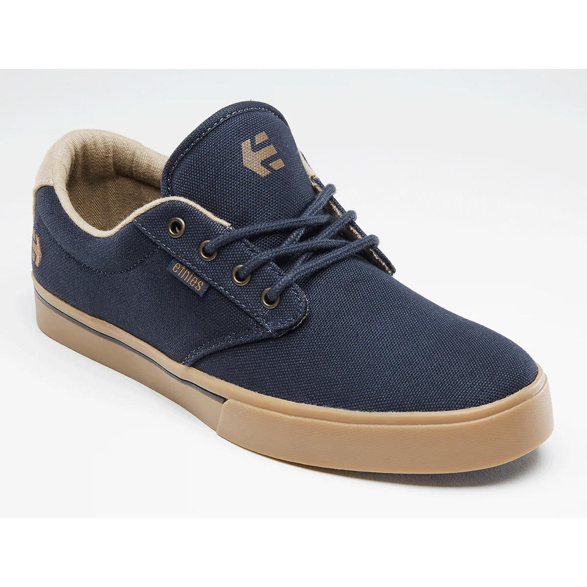 Etnies Skateboard Shoes Jameson 2 Eco Navy/Gum/Gold Mens - Image 4