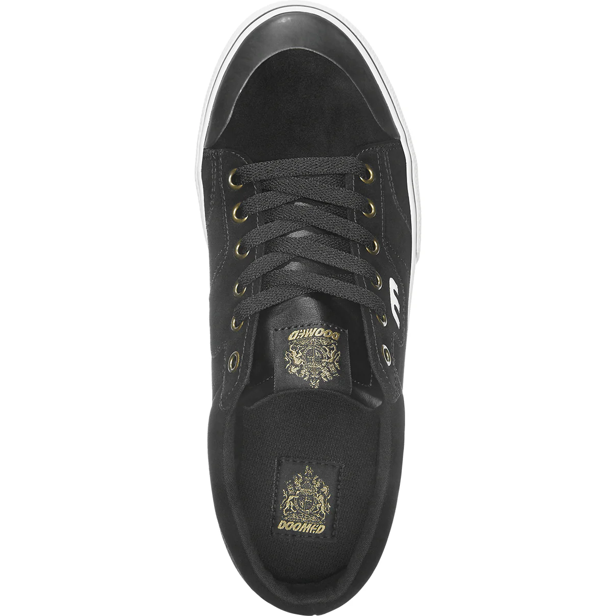 Etnies Skateboard Shoes Kayson X Doomed Black Mens - Image 2