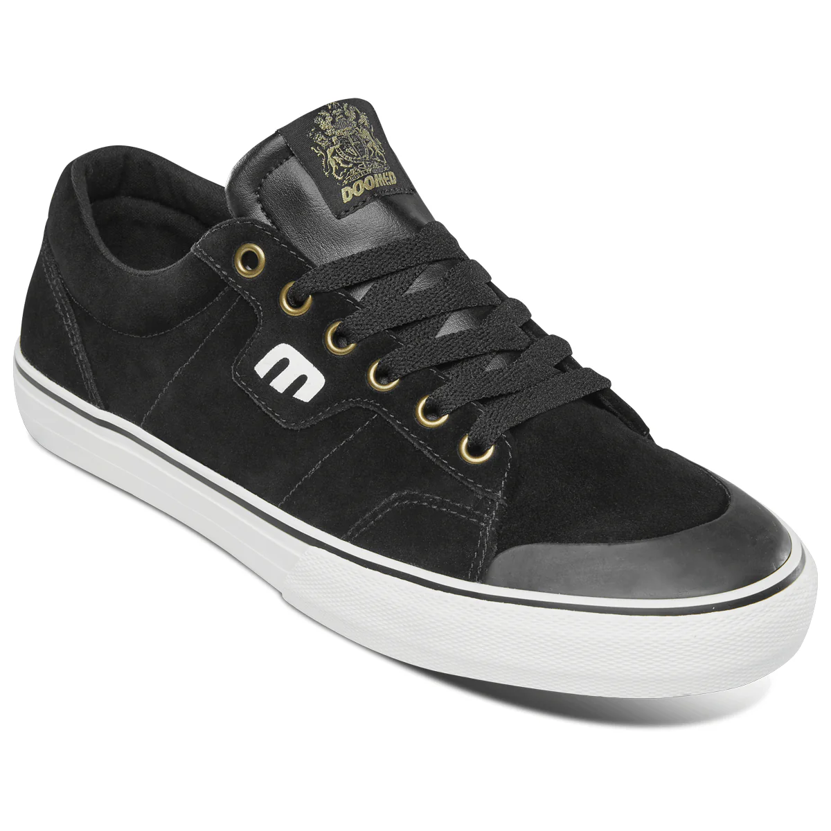 Etnies Skateboard Shoes Kayson X Doomed Black Mens - Image 4