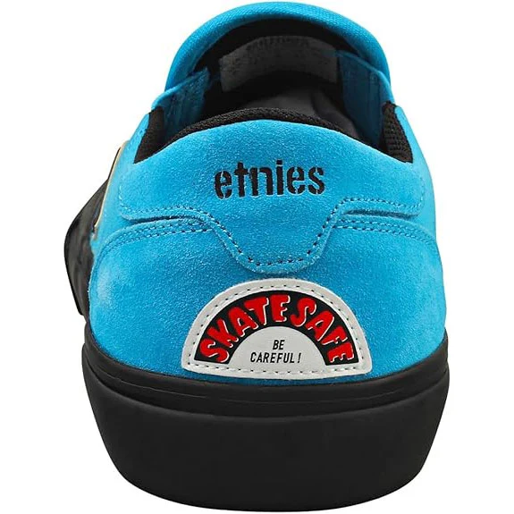 Etnies Skateboard Shoes Lo-Cut Slip X Santa Cruz Blue - Image 3