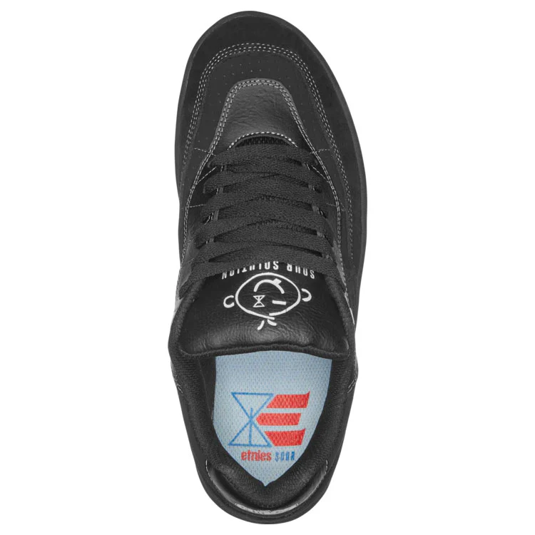 Etnies Skateboard Shoes Snake X Sour Black - Image 4