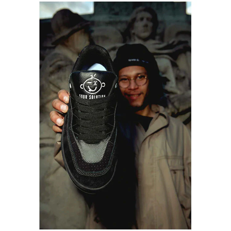 Etnies Skateboard Shoes Snake X Sour Black - Image 5