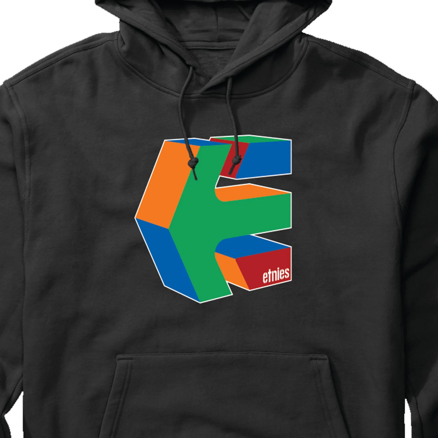 Etnies Sweatshirt Cube Hoodie Black - Image 2