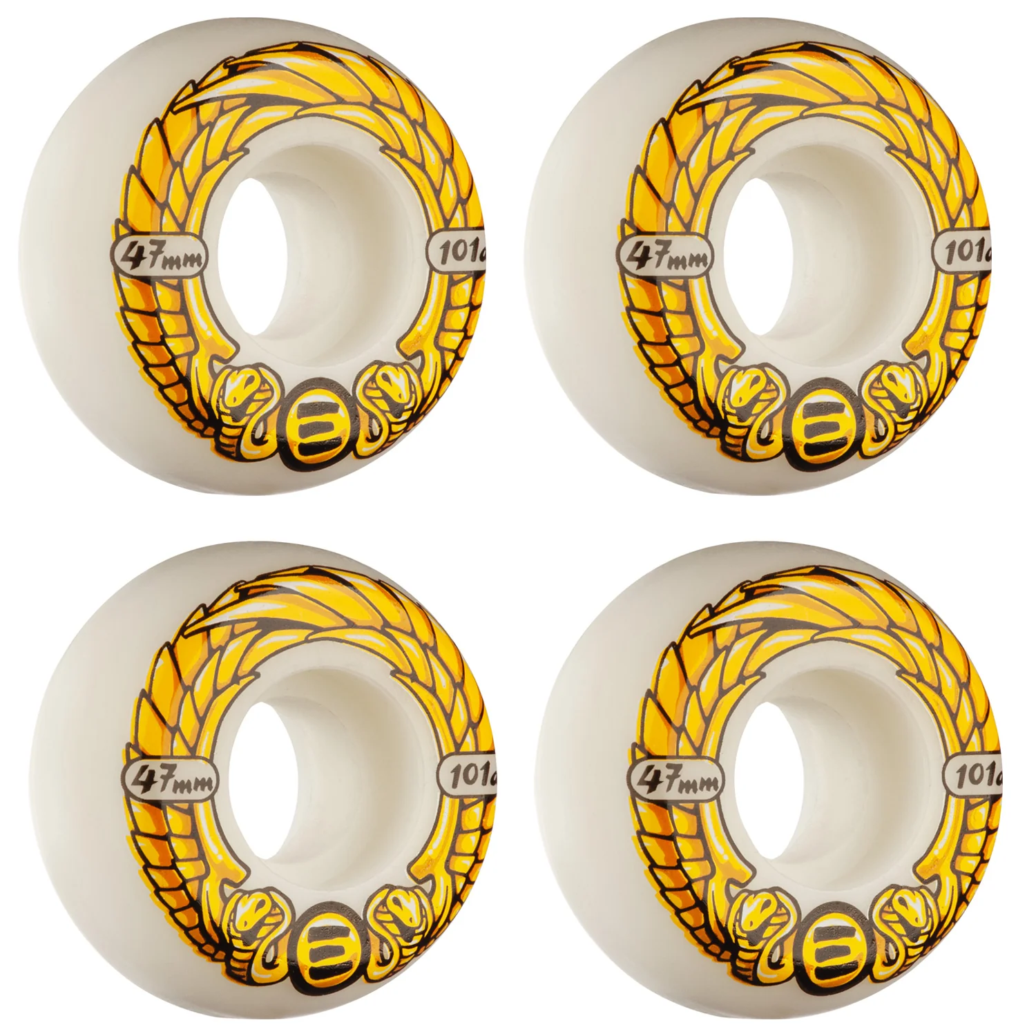 Eulogy Aggressive Wheels 47mm Anti-Rocker 101A 4-Pack
