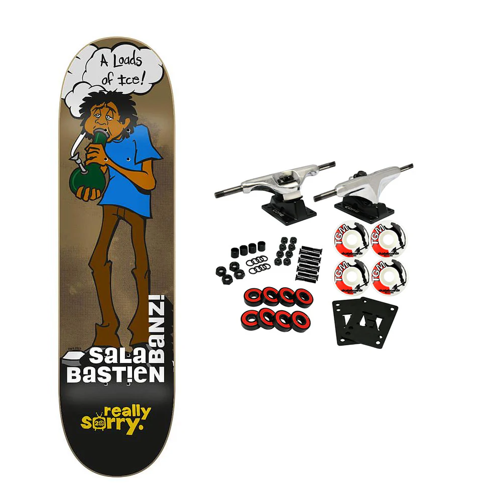 Flip Skateboard Complete Salabanzi Really Sorry 20th 8.375" x 31.97"