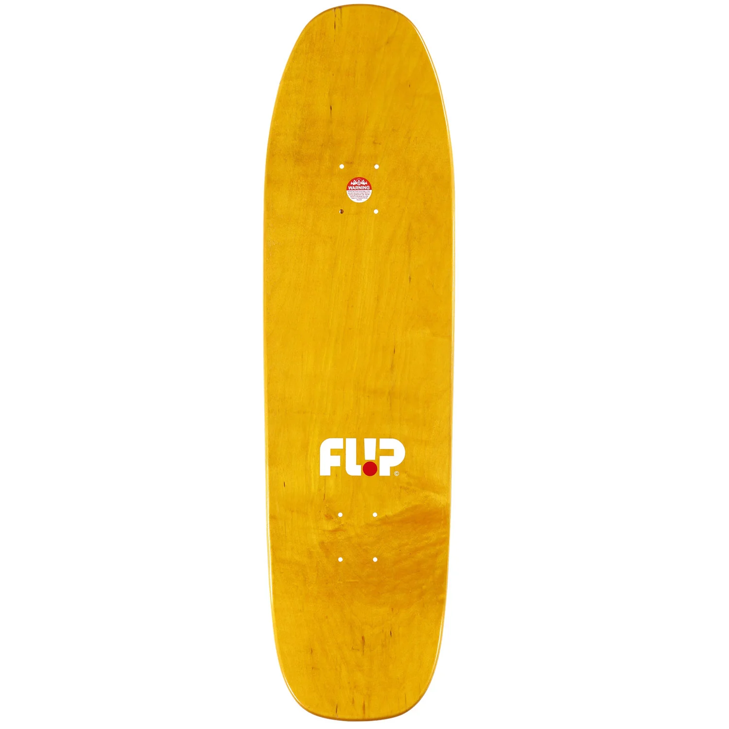 Flip Skateboard Deck Mountain Spray Crest Yellow 9.0" x 32.57" - Image 2
