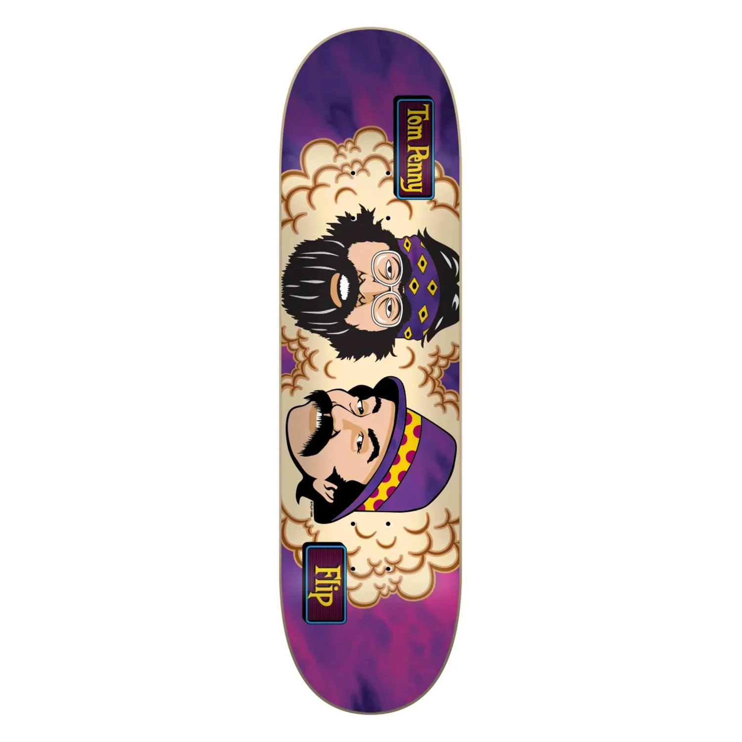 Flip Skateboard Deck Tom Penny Friends Purple Haze 8.25" x 31.71"