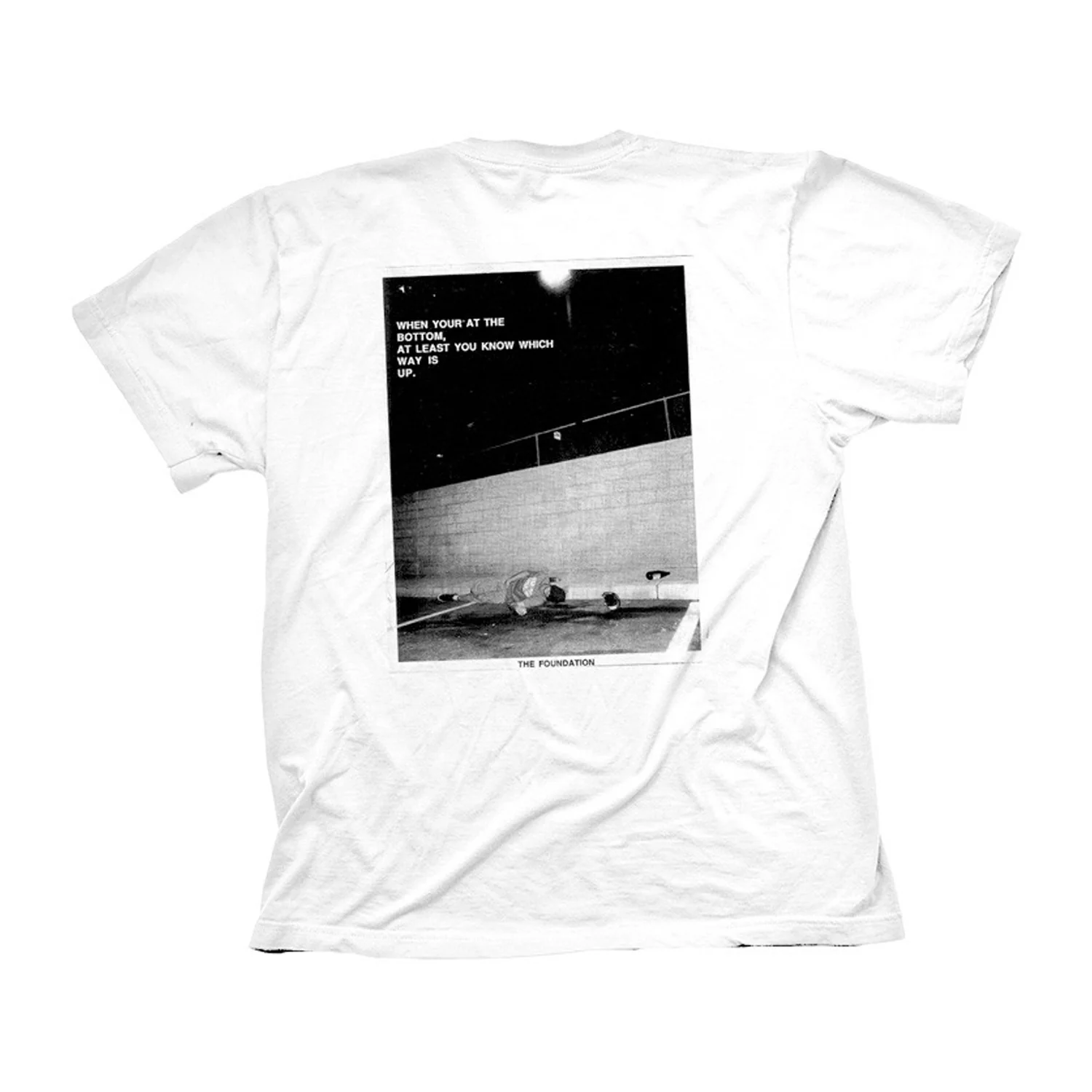 Foundation Shirt At the Bottom White