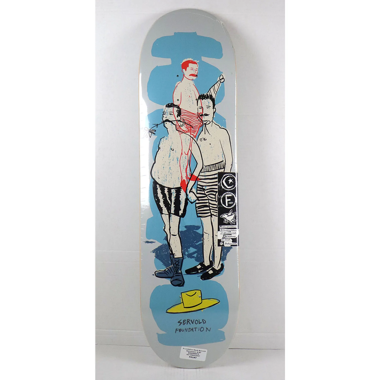 Foundation Skateboard Complete Dakota Servold Swimmers 8.38" x 32.25" - Image 2