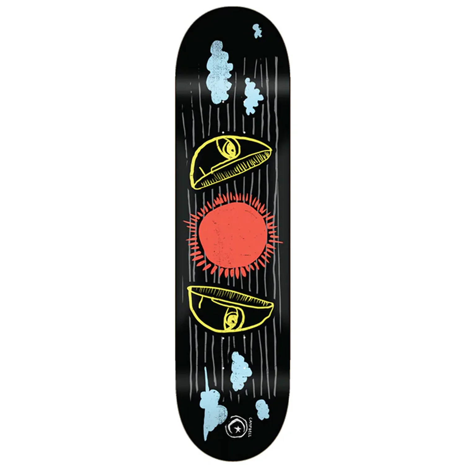 Foundation Skateboard Deck Aidan Campbell Moon Break 8.25" x 32"