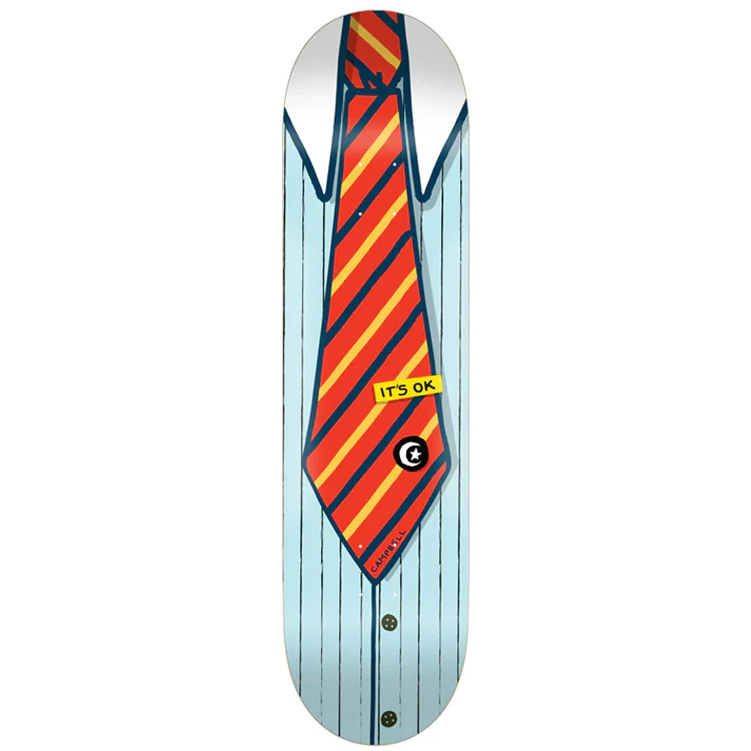 Foundation Skateboard Deck Aidan Campbell Necktie 8.38" x 32.25"