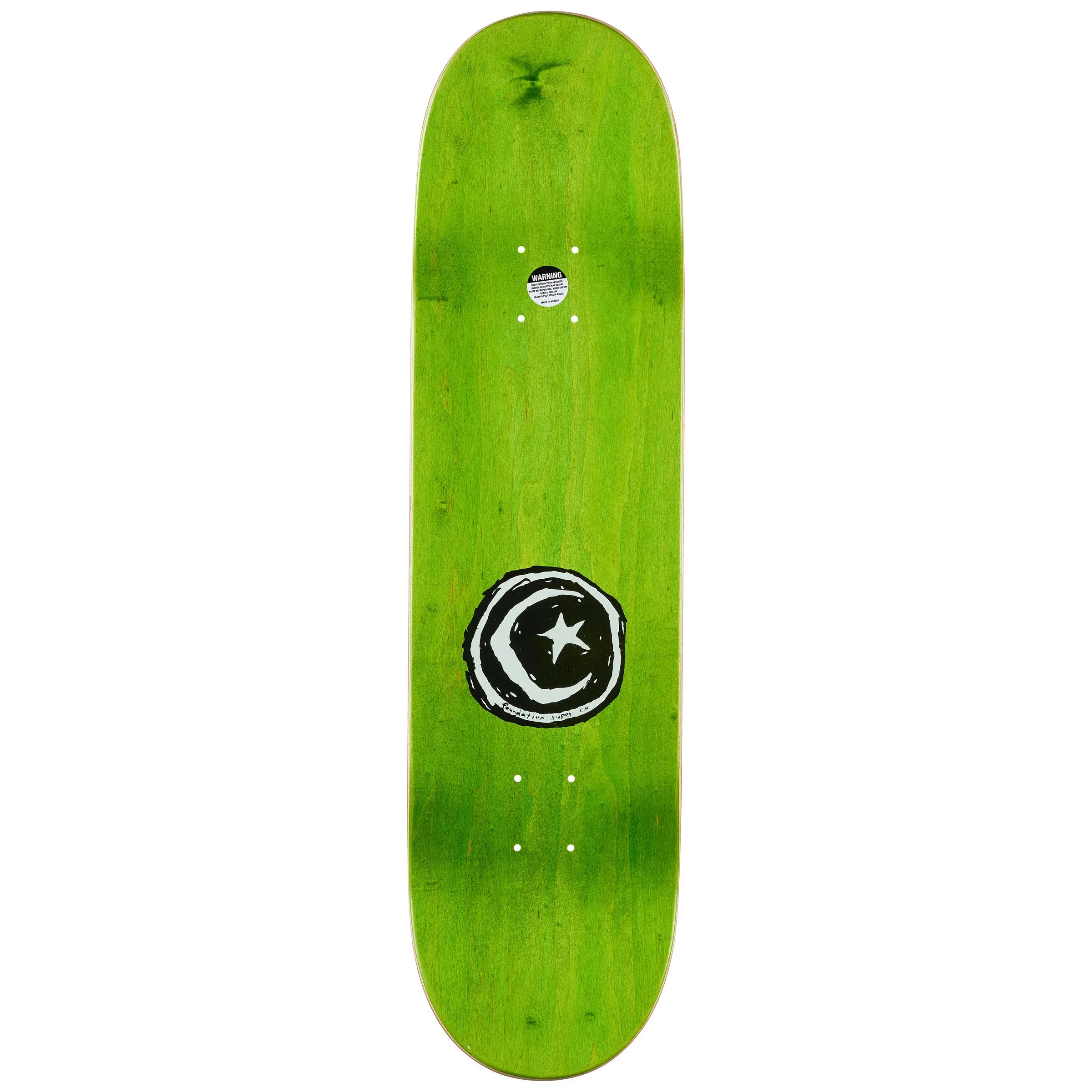 Foundation Skateboard Deck Austin Heilman Wrestlers 8.25" x 31.63" - Image 2