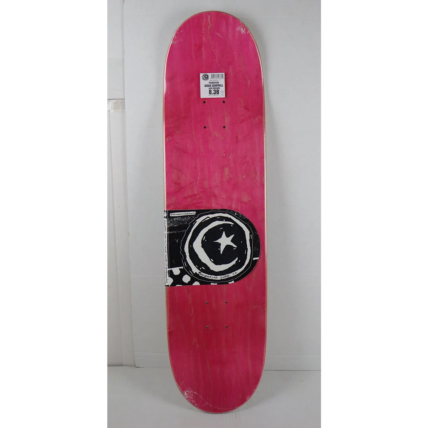 Foundation Skateboard Deck Campbell Acid Dreams 8.38" x 32.25" - Image 3