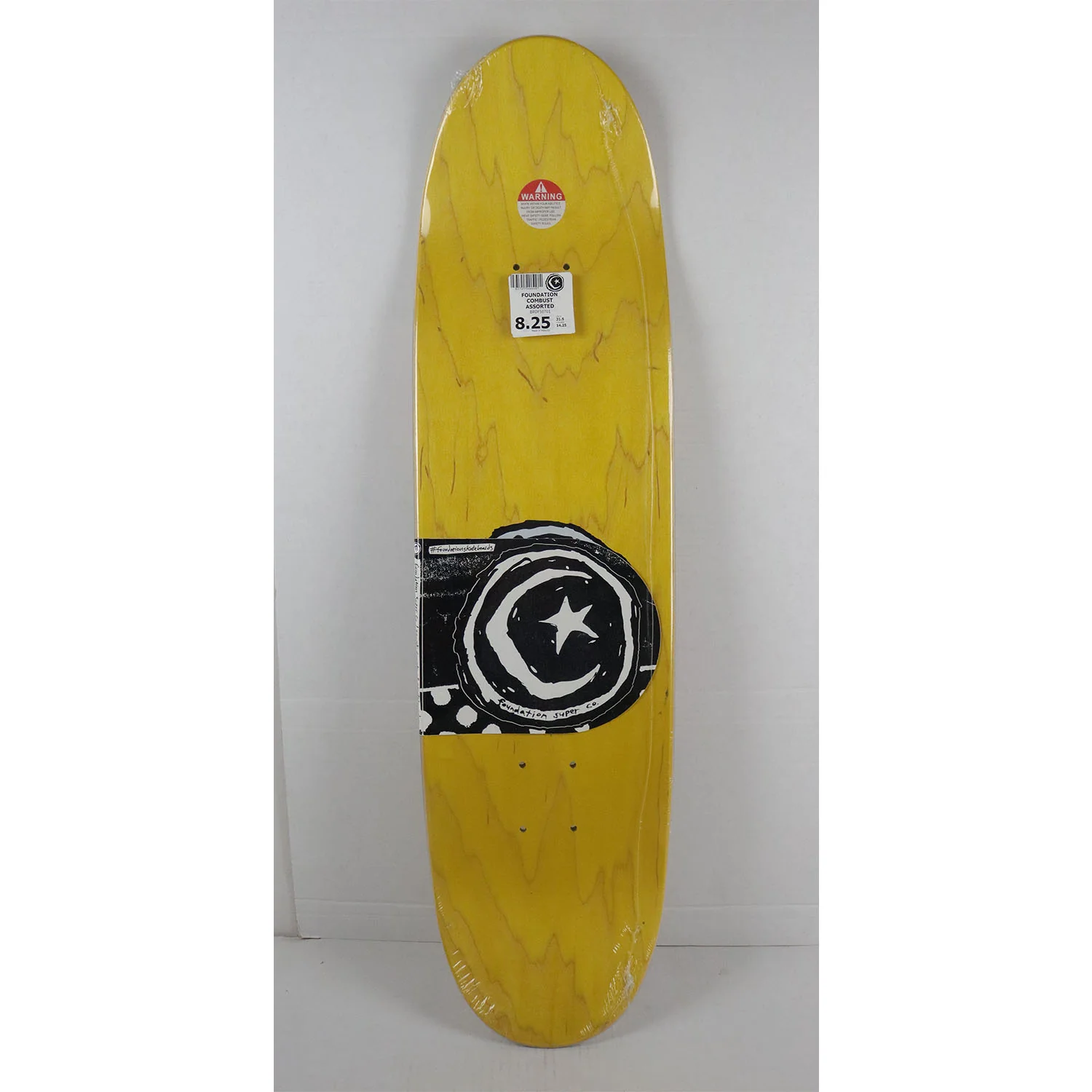 Foundation Skateboard Deck Combust 8.25" x 31.5" - Image 3