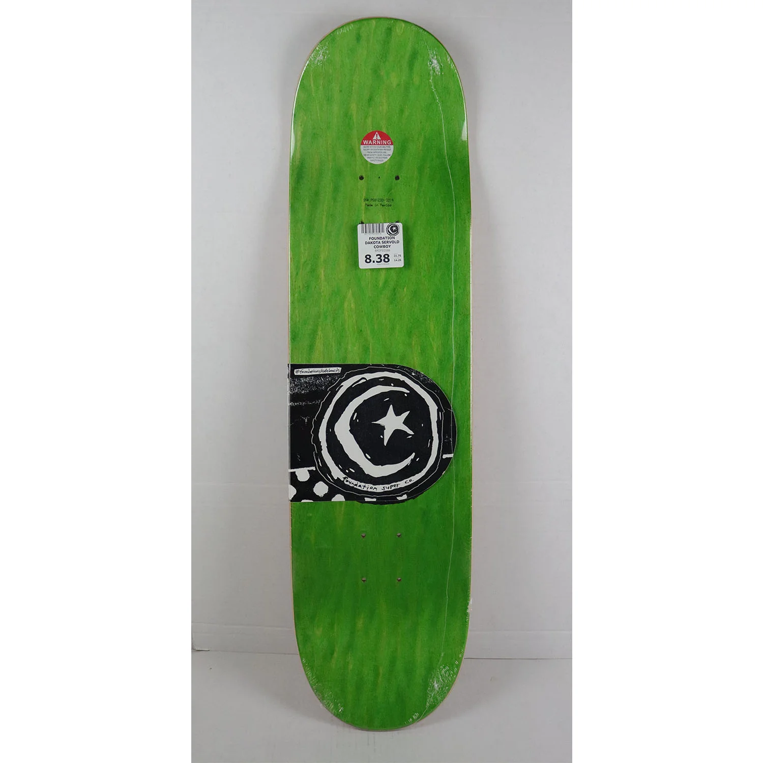 Foundation Skateboard Deck Dakota Servold Cowboy 8.38" x 31.75" - Image 3