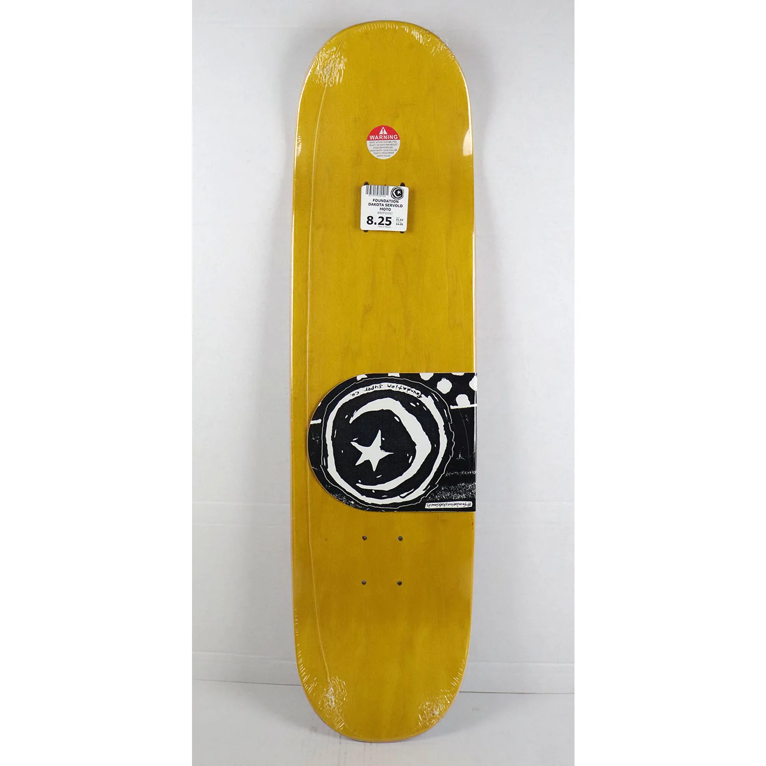 Foundation Skateboard Deck Dakota Servold Motto 8.25" x 31.63" - Image 3