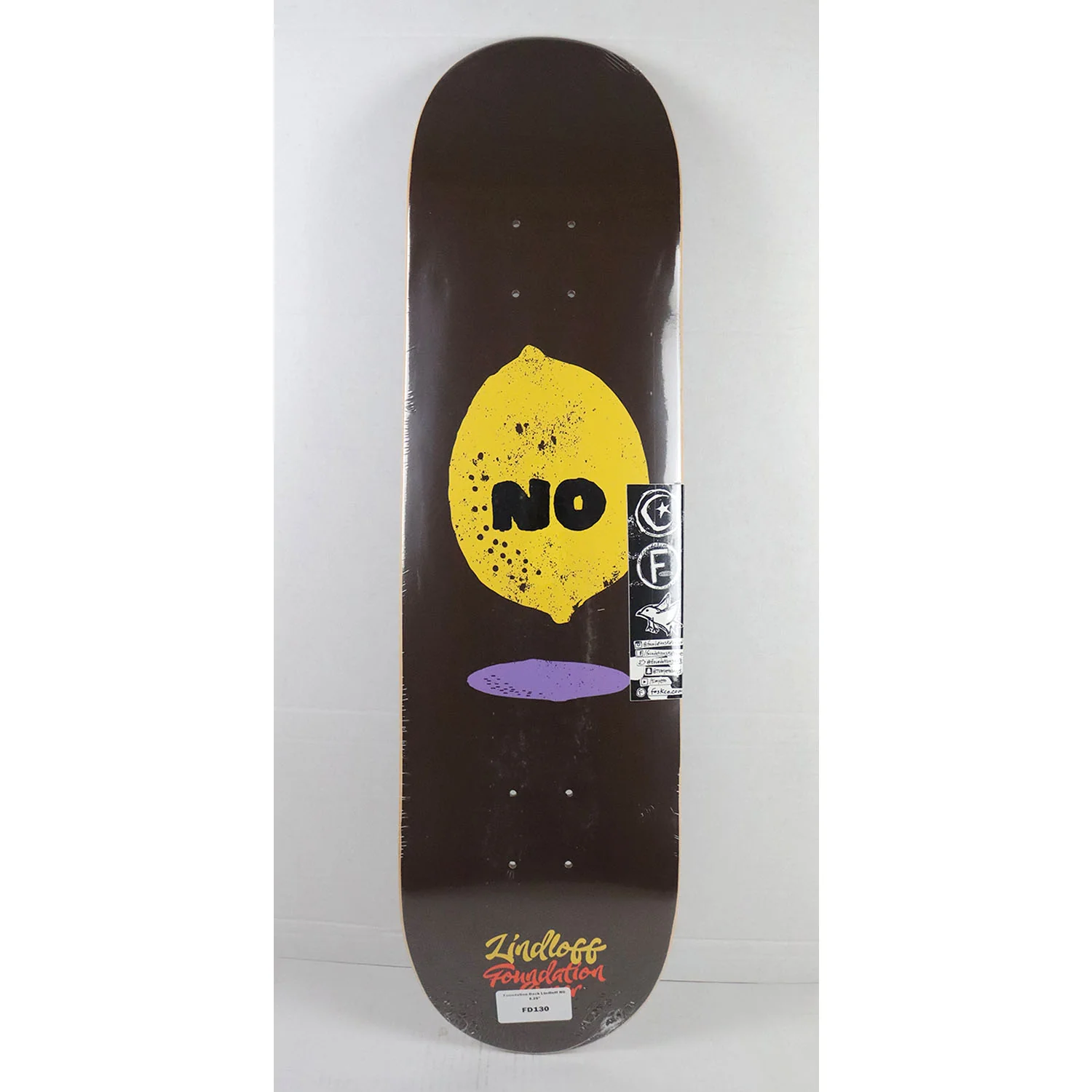 Foundation Skateboard Deck Jesse Lindloff No 8.25" x 32" - Image 2