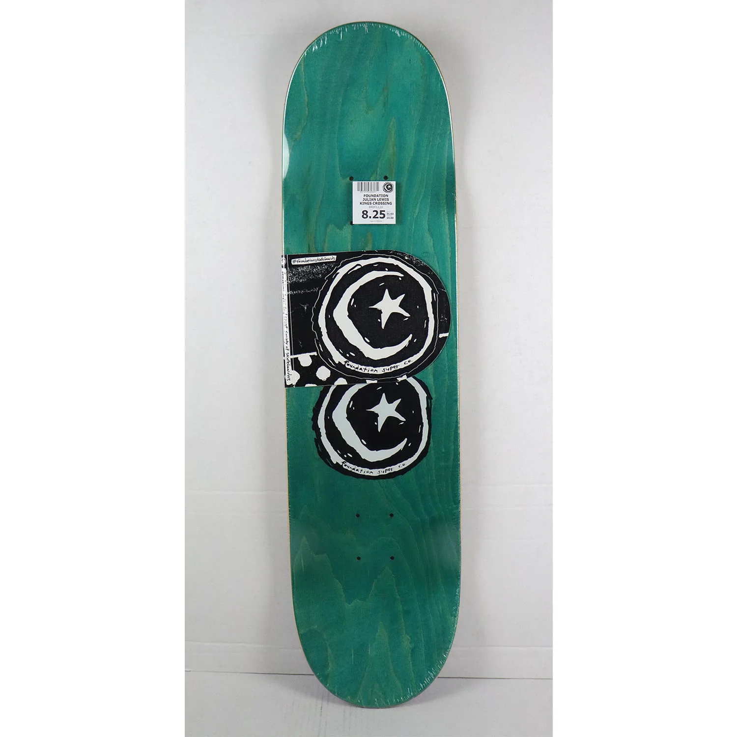 Foundation Skateboard Deck Julian Lewis Kings Crossing 8.25" x 31.63" - Image 3