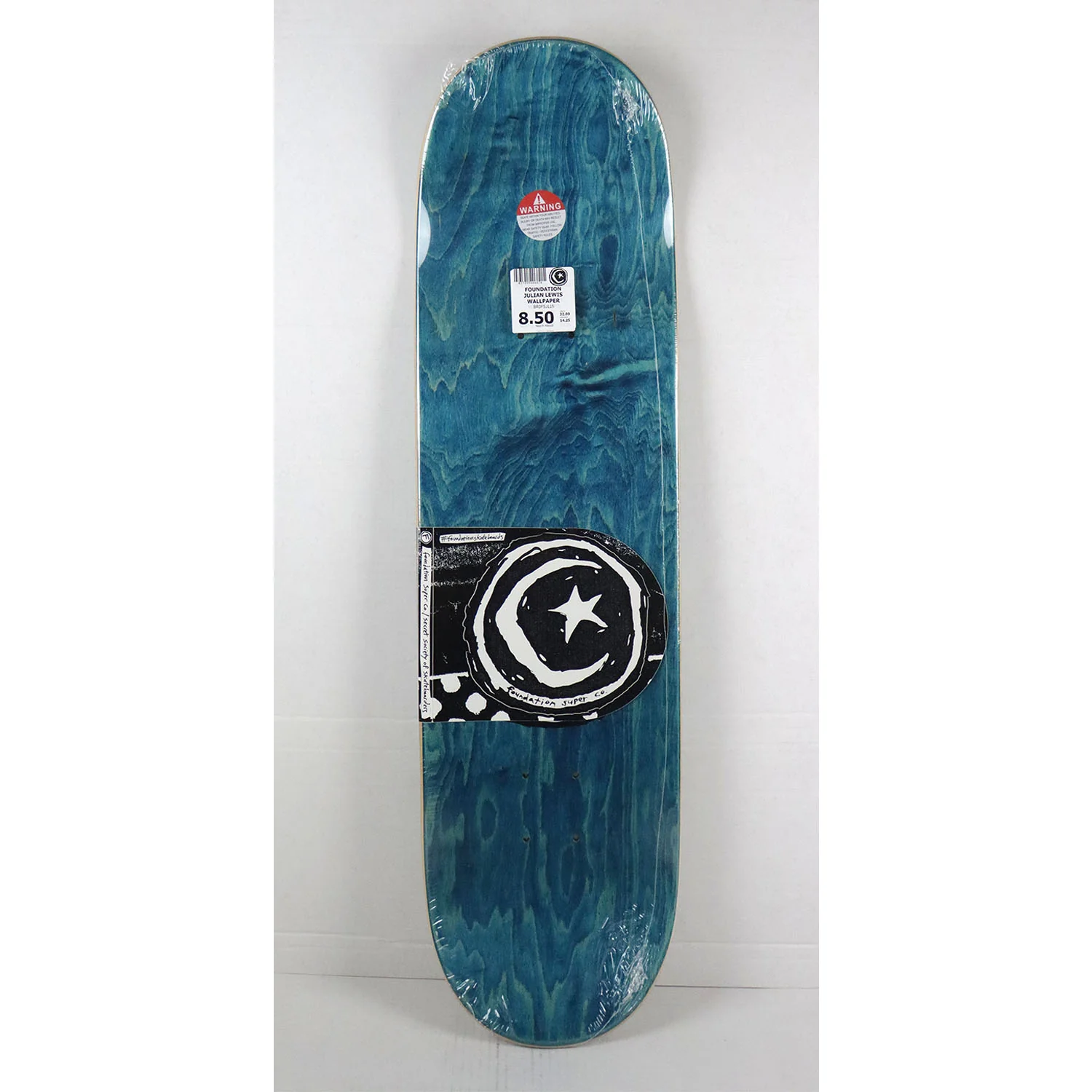 Foundation Skateboard Deck Julian Lewis Wallpaper 8.5" x 32" - Image 3