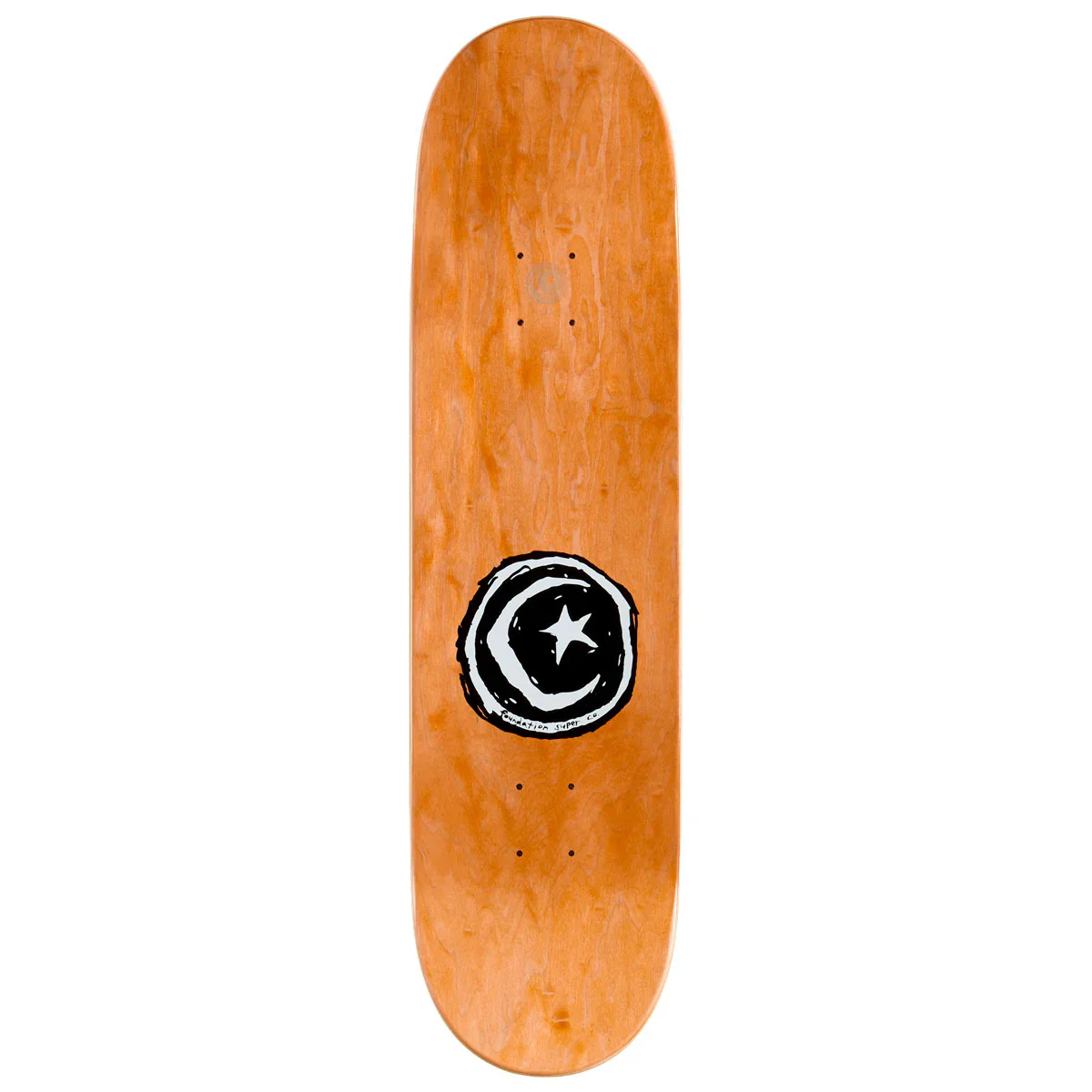 Foundation Skateboard Deck Servold Back Off Bro 8.25" x 31.98" - Image 2