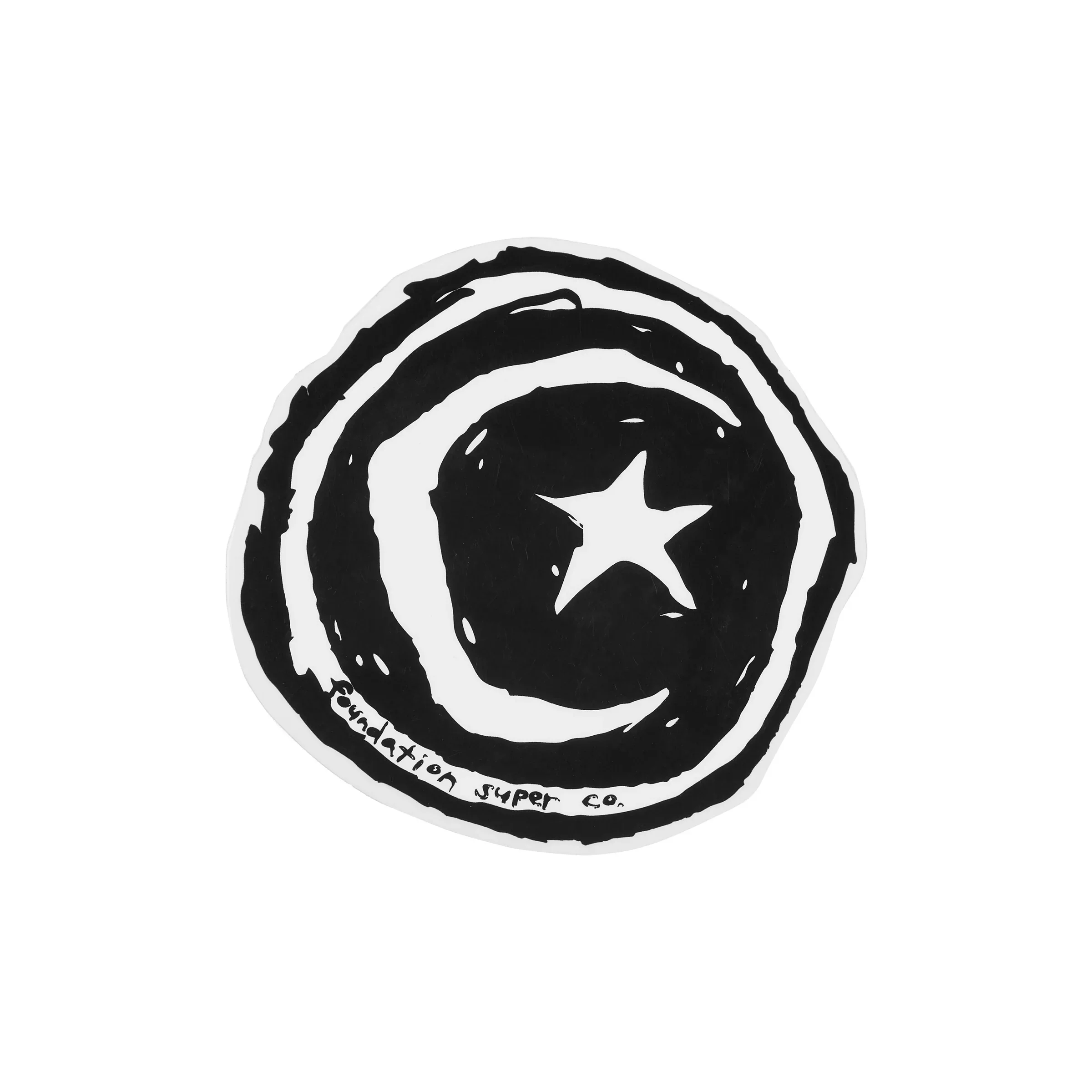 Foundation Skateboards Sticker Star and Moon