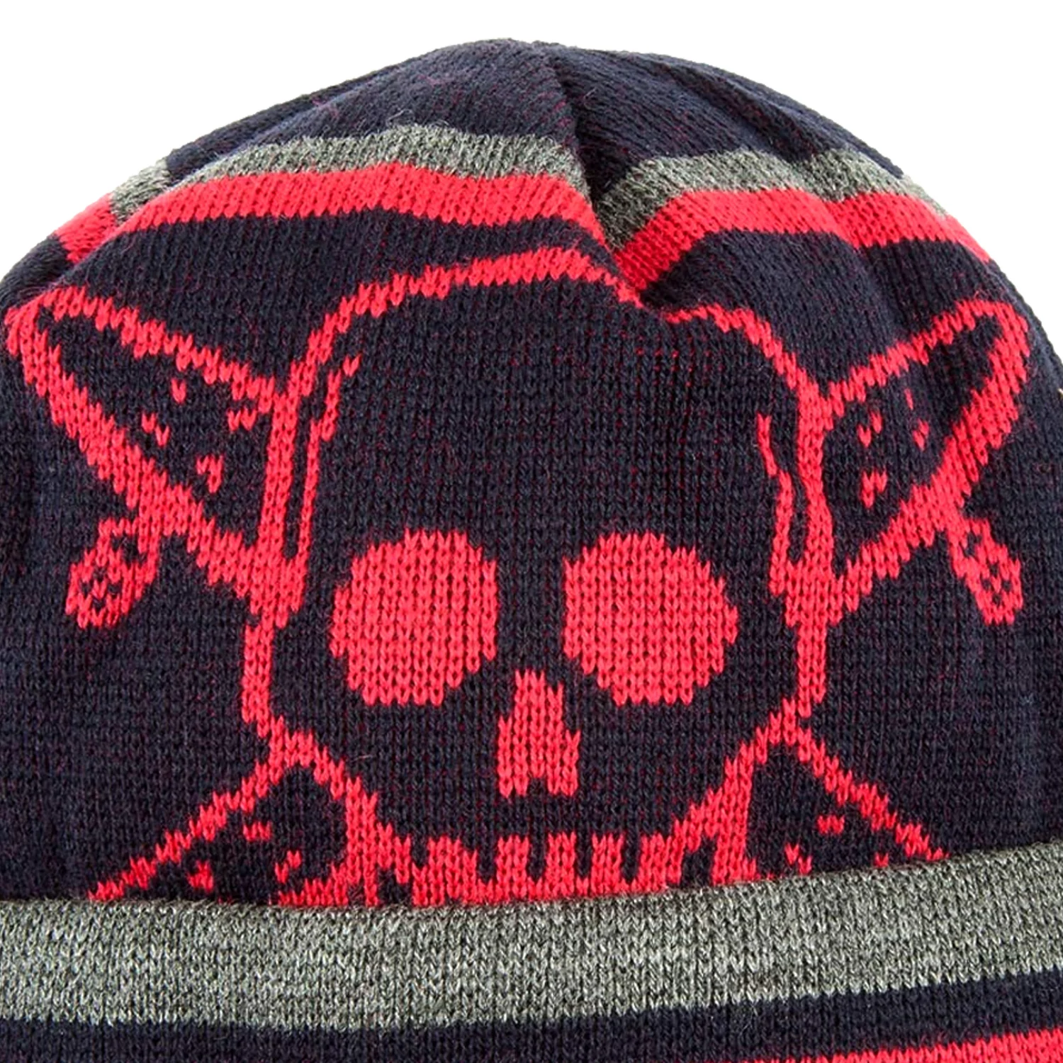 Fourstar Beanie PIRATE STRIPE NAVY Cap - Image 2