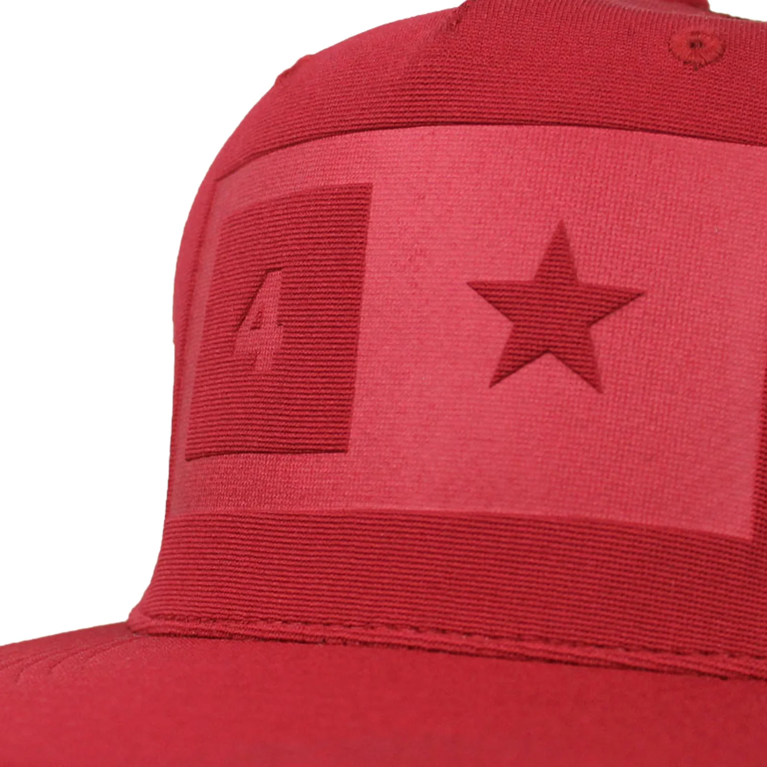 Fourstar Hat Mesh Burgundy Imprint Snapback - Image 2