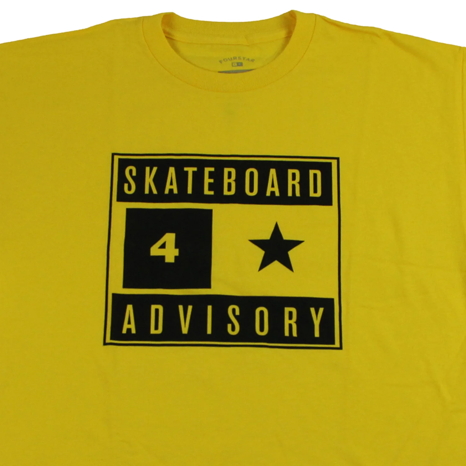 Fourstar Shirt ADVISORY YELLOW - Image 2