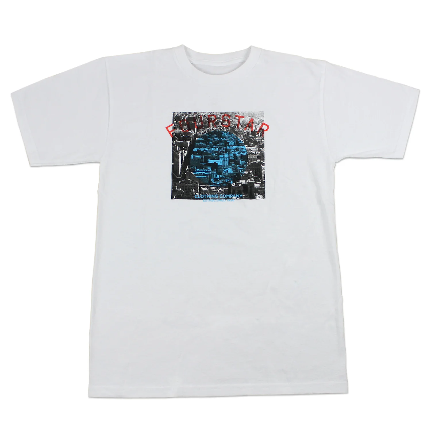 Fourstar Shirt CITY SCAPE 2 WHITE