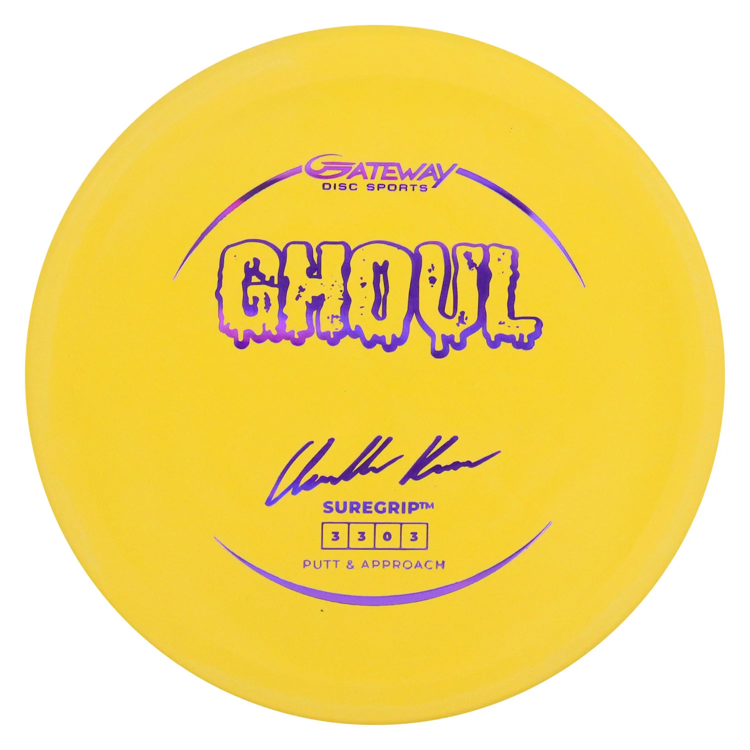 Gateway Disc Gold Chandler Kramer Signature Series Ghoul 3/3/0/3 - Choose Exact Disc - Image 2