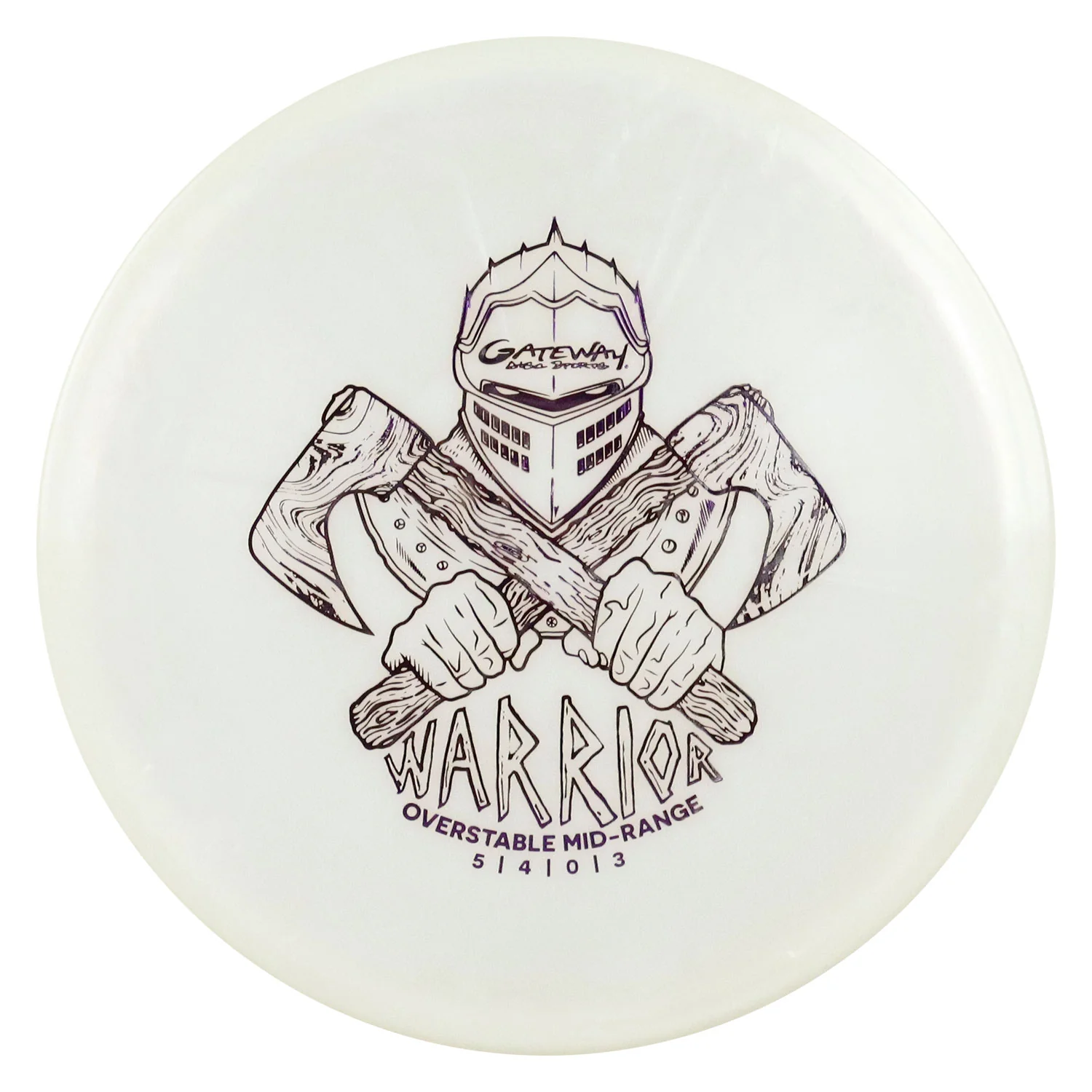 Gateway Disc Golf Diamond Warrior Midrange Disc 5/4/0/3 - Choose Exact Disc - Image 4
