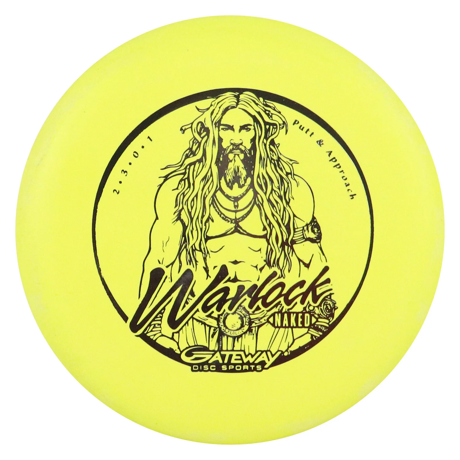 Gateway Disc Golf Naked Warlock Putter 2/3/0/1 - Choose Exact Disc - Image 3