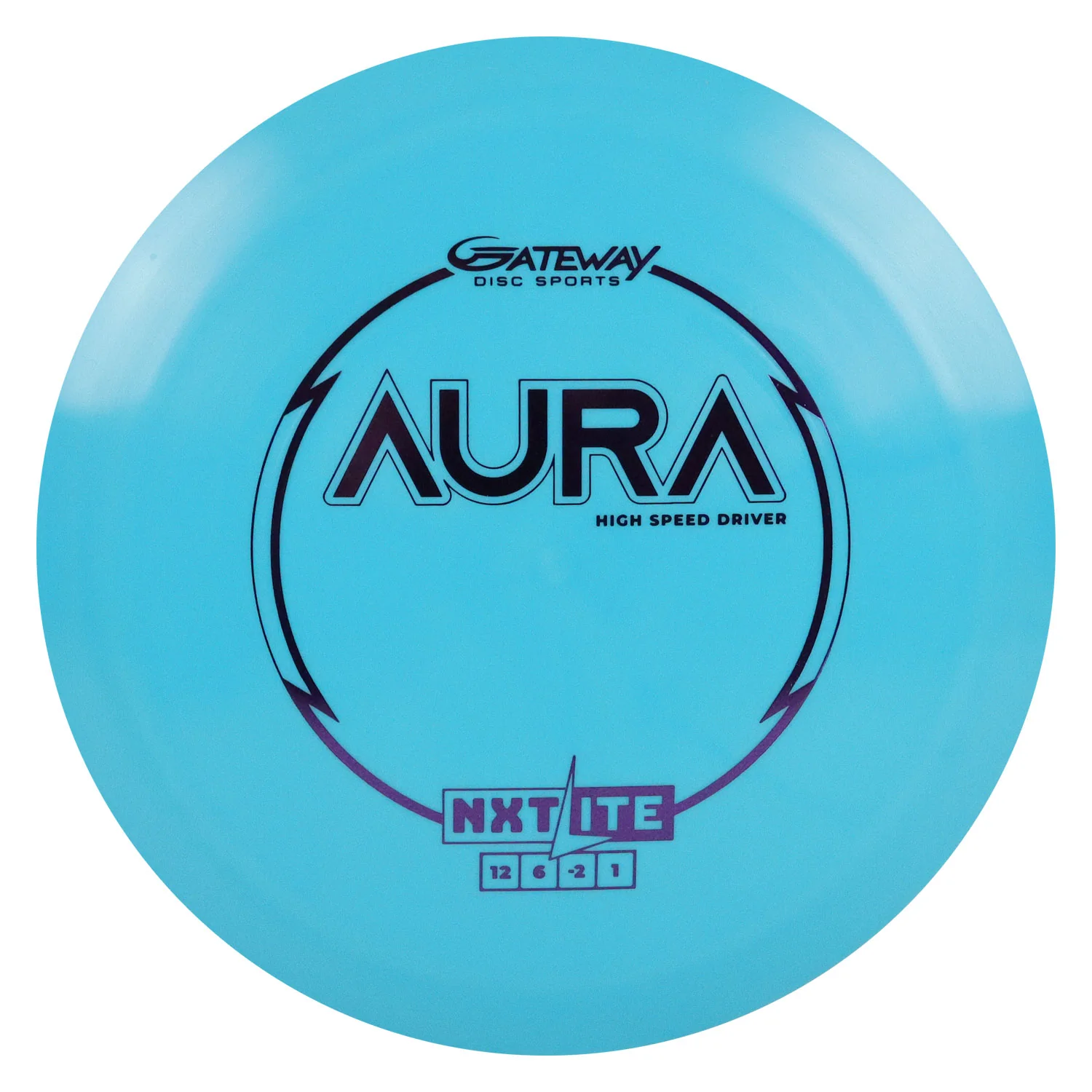 Gateway Disc Golf NXT Lite Aura High Speed Driver 12/6/-2/1 - Image 2