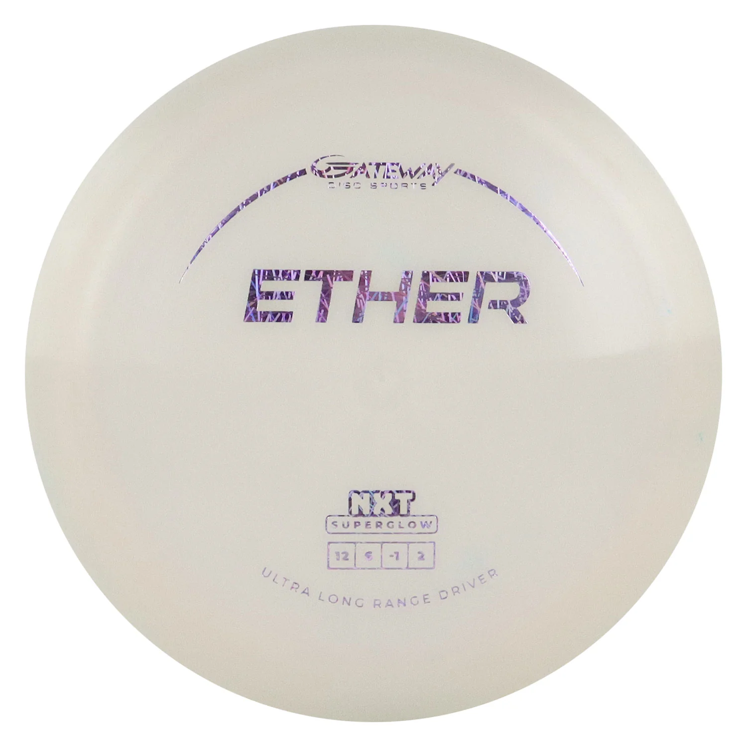 Gateway Disc Golf NXT Superglow Ether Distance Driver 12/6/-1/2 - Choose Exact Disc - Image 2