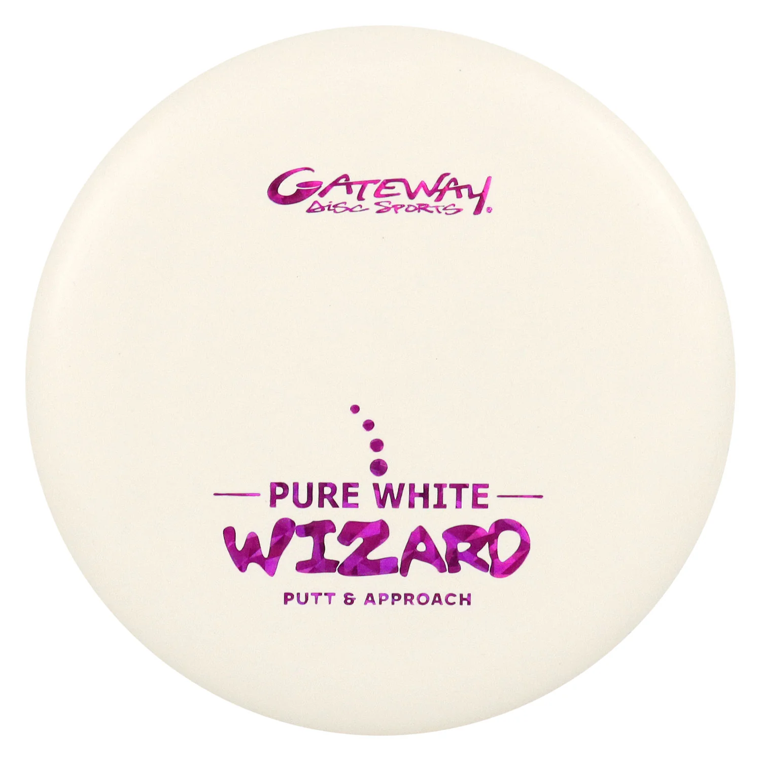 Gateway Disc Golf Pure White Wizard Putting Disc 2/3/0/2 - Choose Exact Disc - Image 3