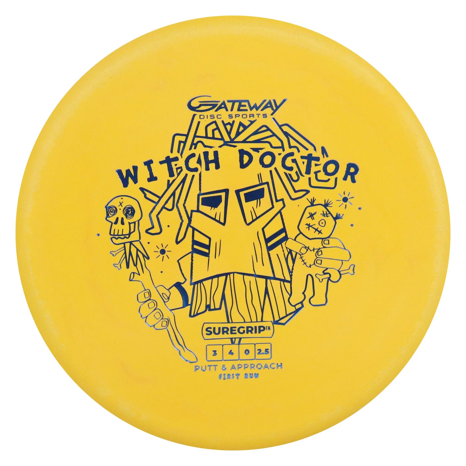 Gateway Disc Golf Suregrip Witch Doctor Putter 3/4/0/2.5 - Choose Exact Disc - Image 4