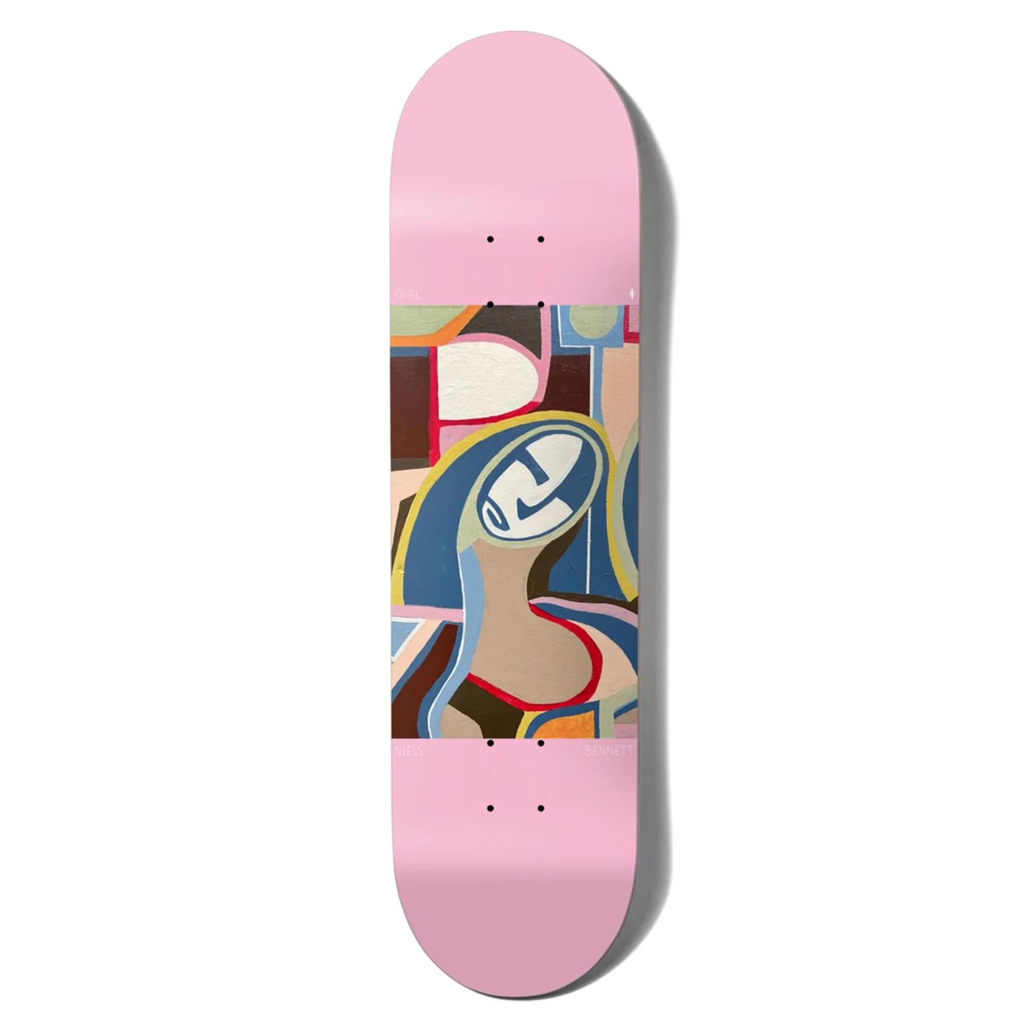 Girl Skateboard Complete Bennett Bar Girl Blues 8.25" x 31.75" - Image 2
