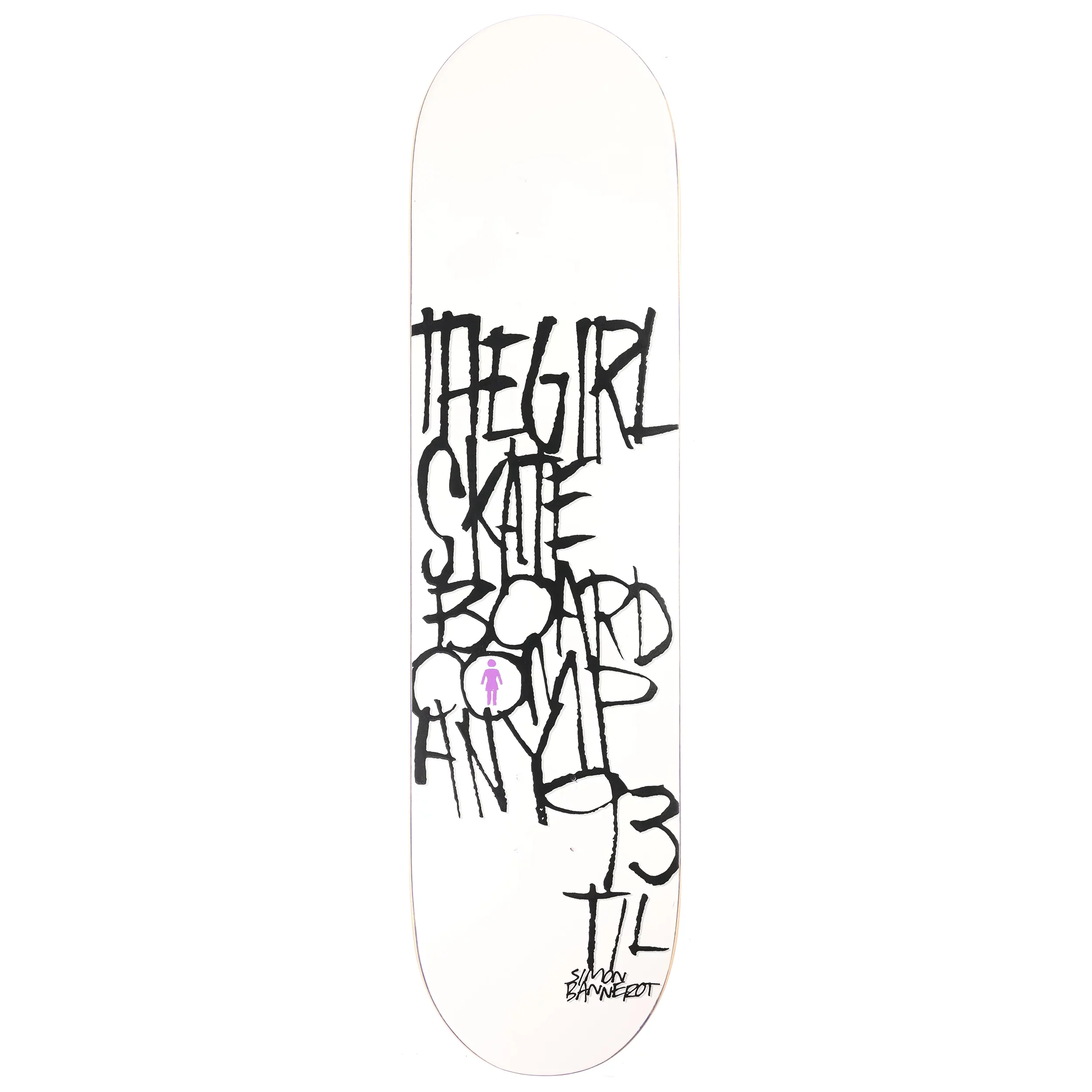 Girl Skateboard Deck Bannerot Splinter 8.125" x 31.625"