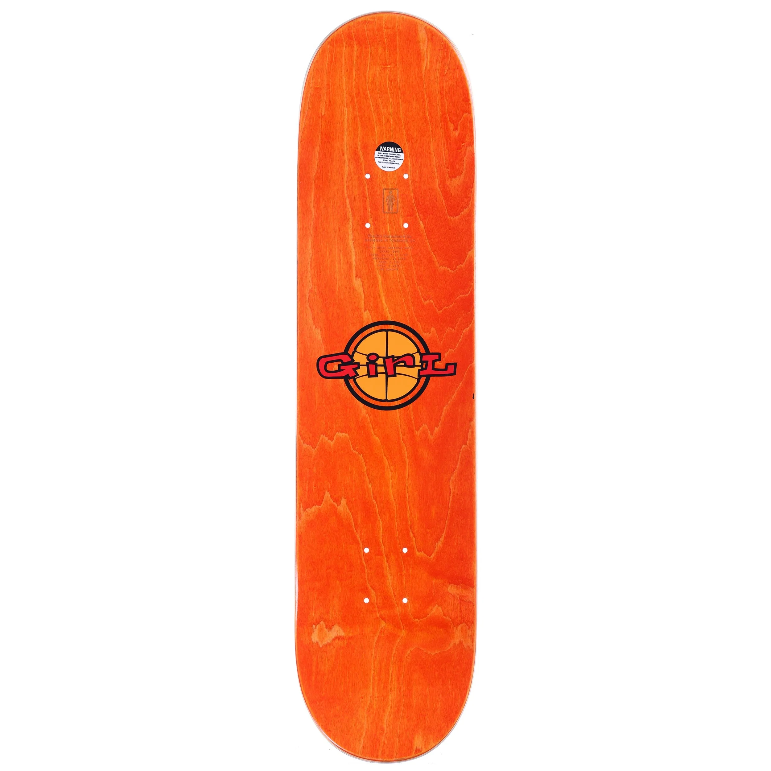 Girl Skateboard Deck Howard Full Court Re-Issue 7.75" x 31.125" - Image 2