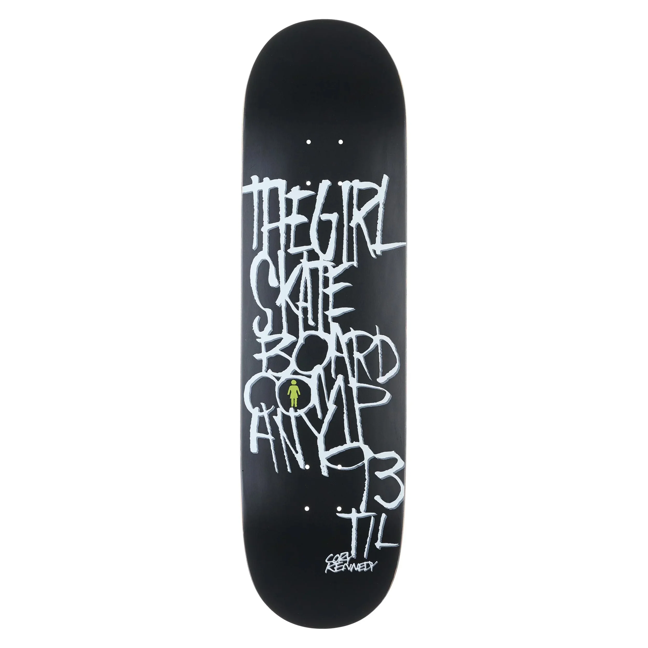 Girl Skateboard Deck Kennedy Splinter Twin 8.25" x 31.875"
