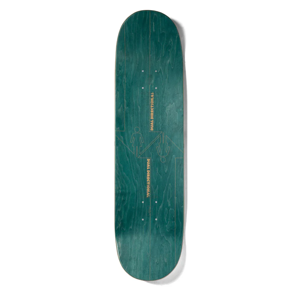 Girl Skateboard Deck McCrank Dual Directional Twin Tail 8.25" x 31.875" - Image 2