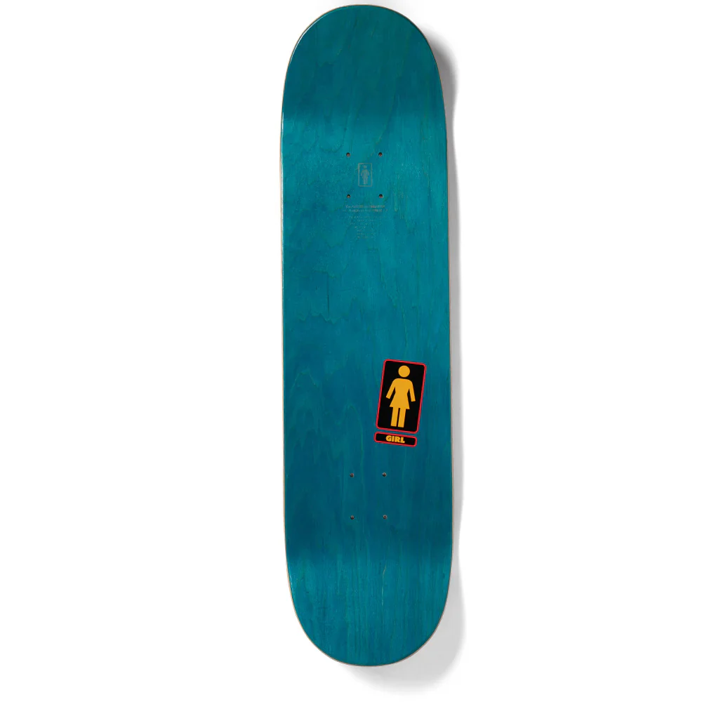 Girl Skateboard Deck McCrank Oops OG Twin Tail 8.5" x 31.875" - Image 2