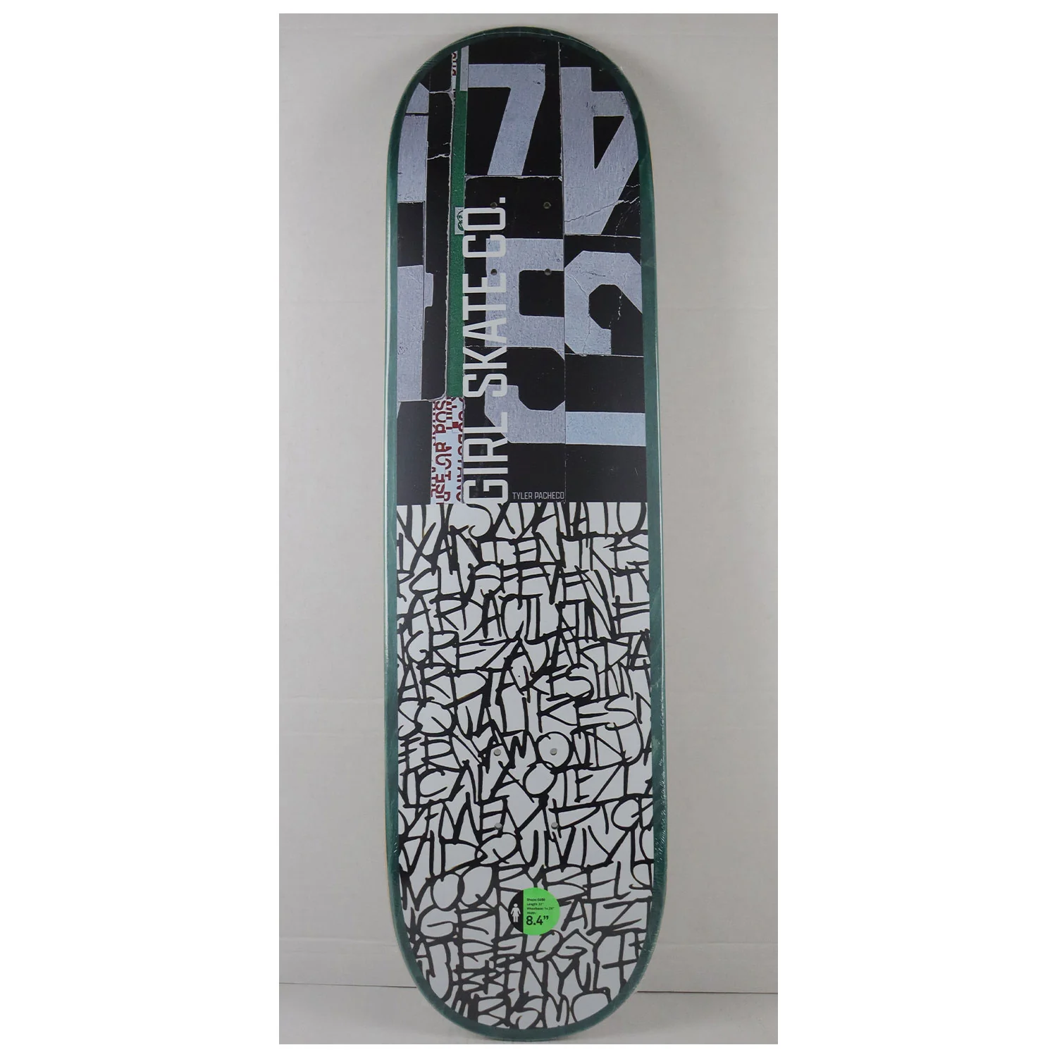 Girl Skateboard Deck Pacheco Splinter 8.4" x 32" - Image 2