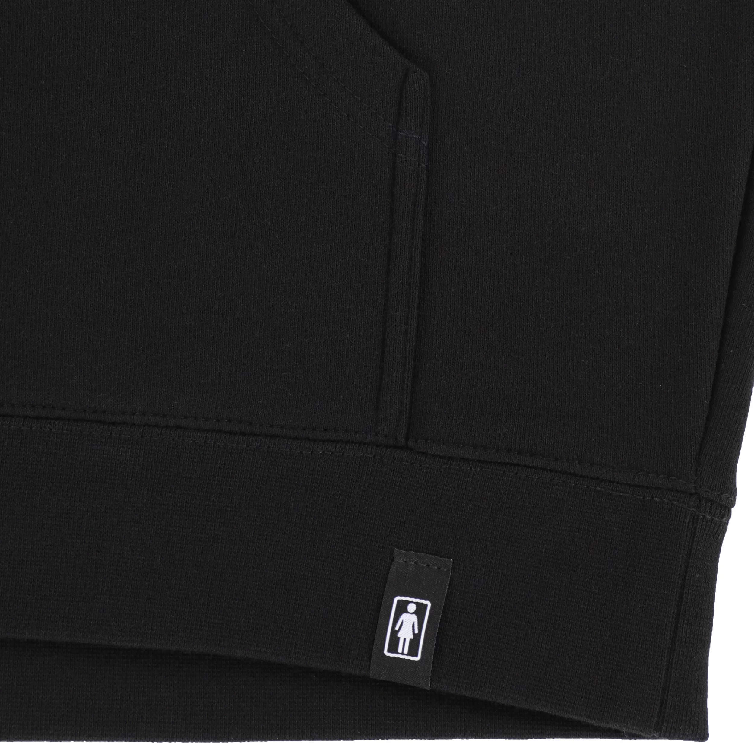 Girl Skateboards Hoody Yeah Right Black - Image 5