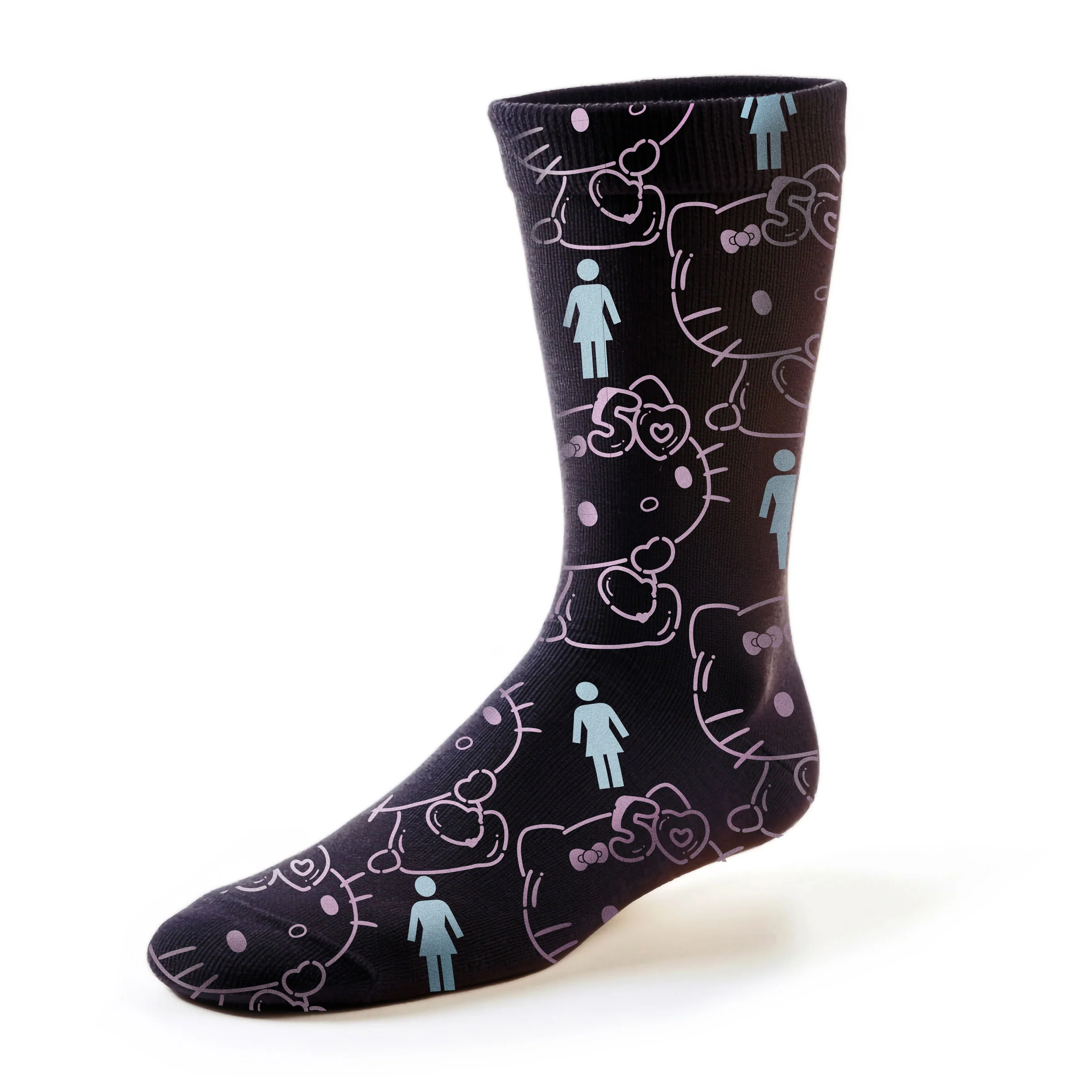 Girl Skateboards Socks Hello Kitty 50 Allover