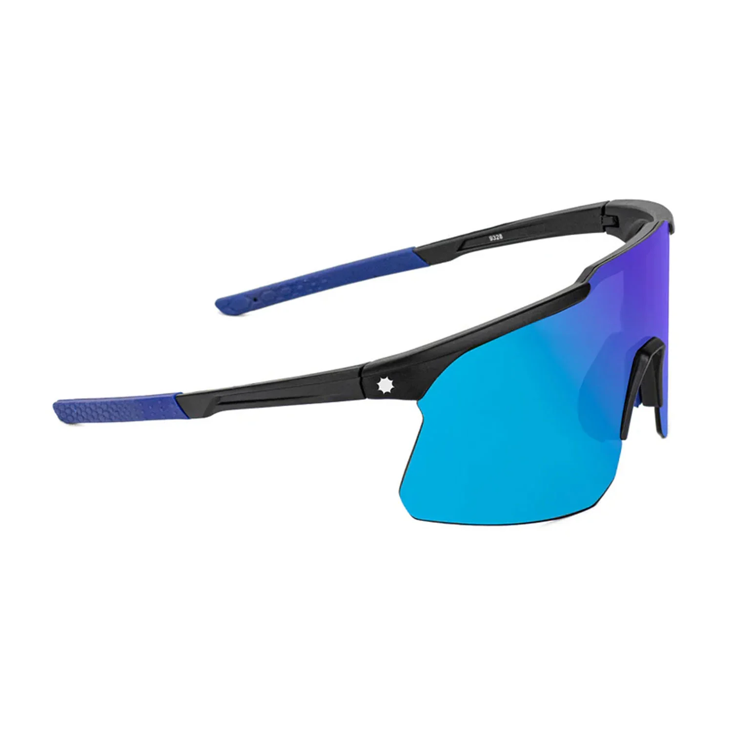 Glassy Eyewear Sunglasses Cooper Black/Blue/Blue Mirror - Image 2