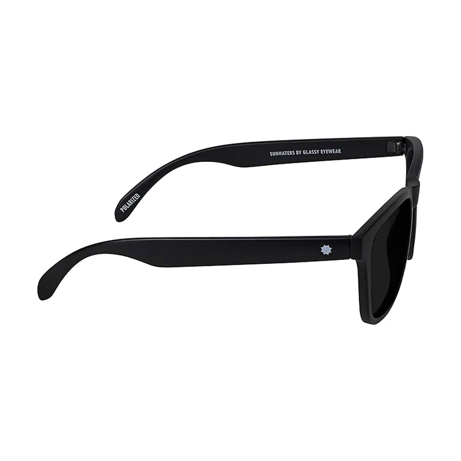 Glassy Eyewear Sunglasses Deric Polarized Matte Black - Image 3