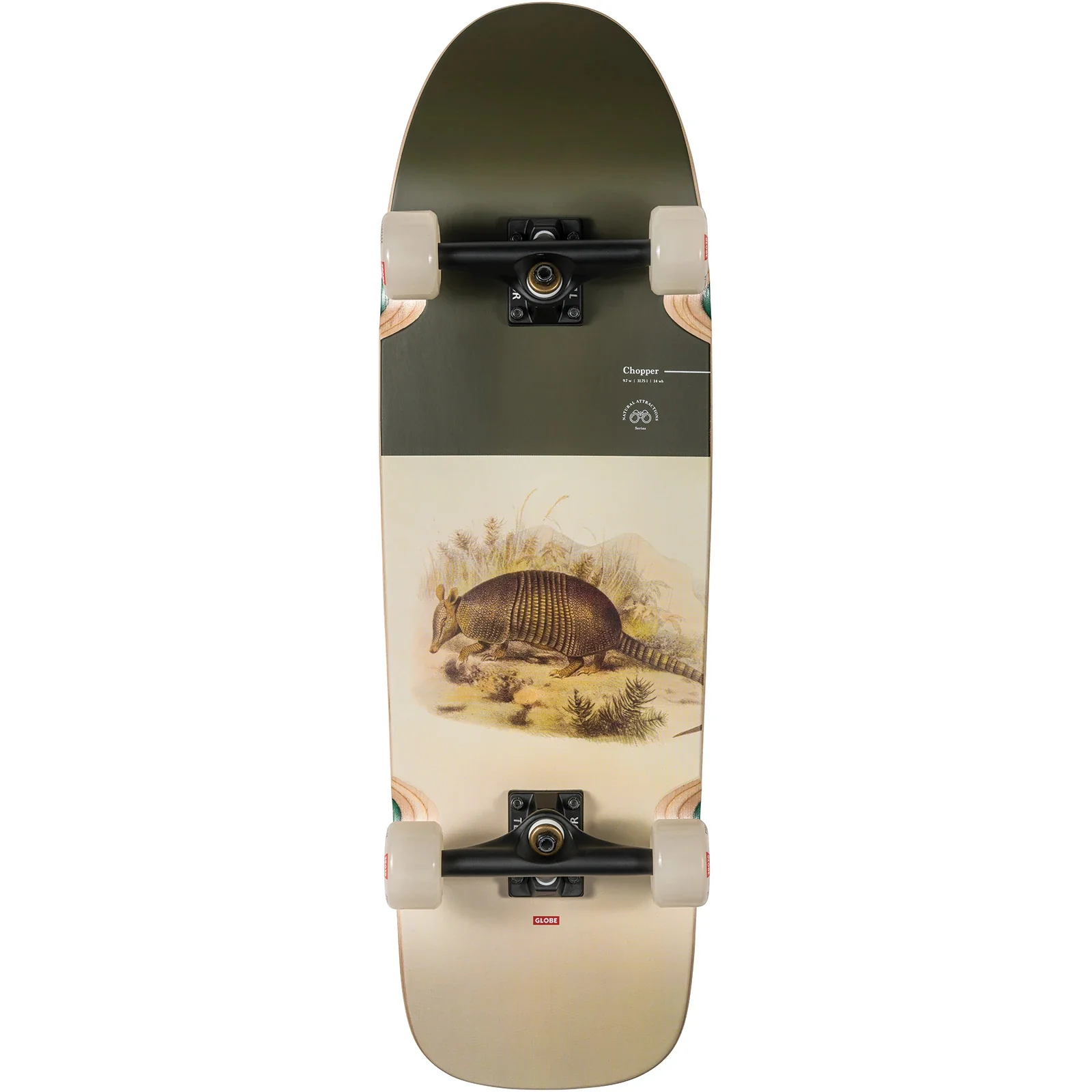 Globe Chopper Armadillo Old School Cruiser Shape 9.7" x 32"